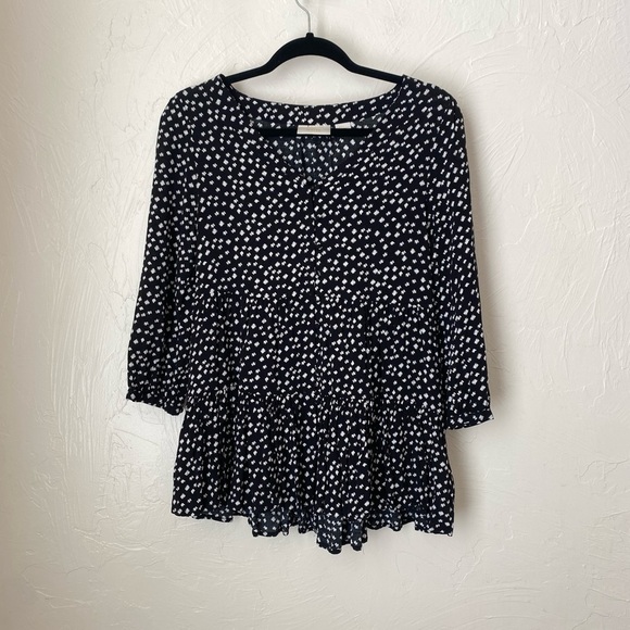 Anthropologie Maeve Lila swing top▪️size S - Picture 2 of 9